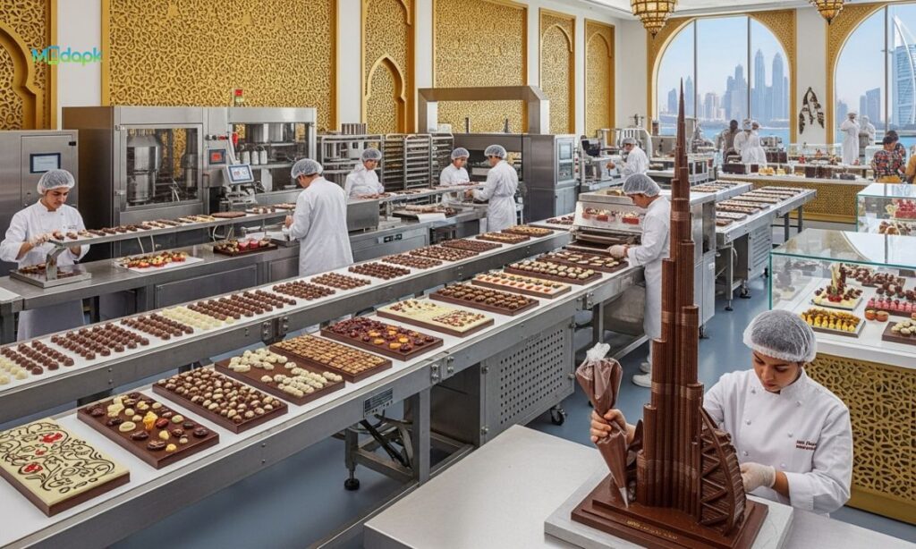 Dubai Kunafa Chocolate